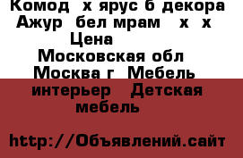  Комод 4х ярус.б/декора “Ажур“ бел/мрам.95х39х47 › Цена ­ 1 100 - Московская обл., Москва г. Мебель, интерьер » Детская мебель   